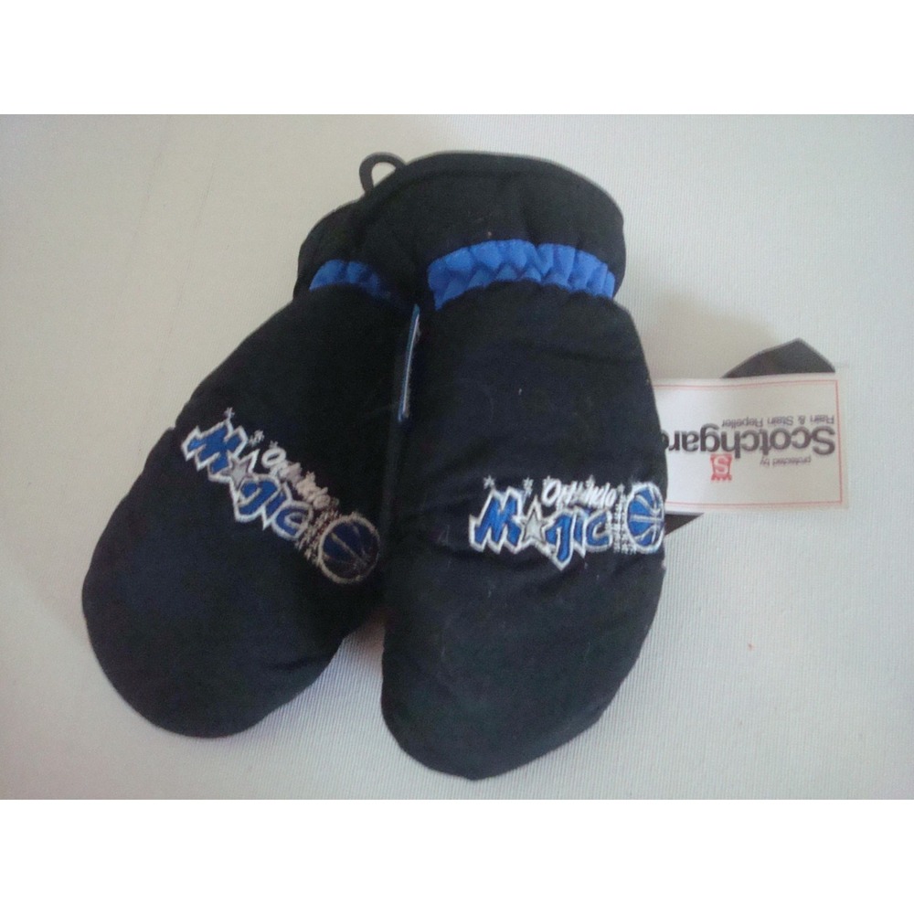 ORLANDO MAGIC ---CHILDS----- GLOVES MITTENS THINSULATE DEADSTOCK VINTAGE T6